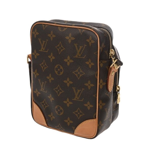LOUIS VUITTON Brown Monogram Canvas Shoulder Bag - Picture 3 of 11